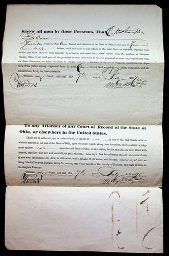Harrison county ohio - harrison, 1837